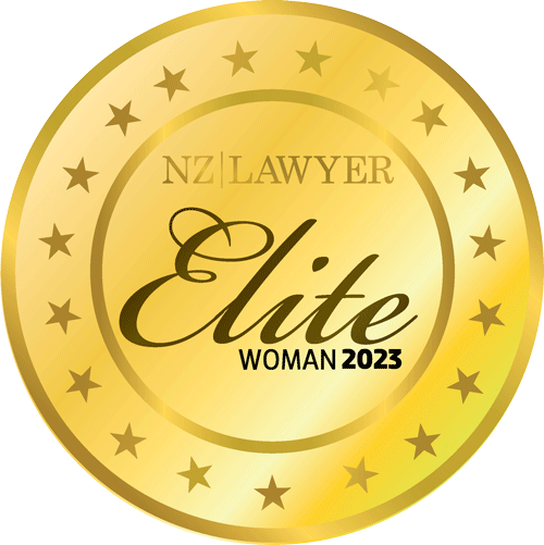 NZ Lawyers Elite Woman 2023 medal